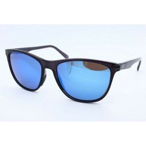 Maui Jim Sugar Cane MJ783-11 Transparent Grey Sunglasses Blue Polarized 57mm (A)